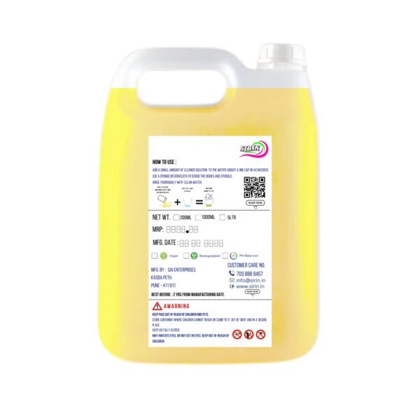 Liquid Dishwash Refilling Can 5ltr - Image 2