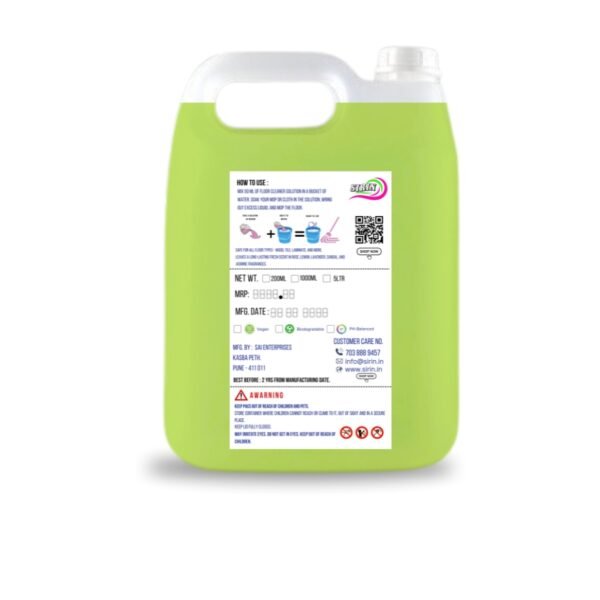 Sirin 5x Tougher Floor Cleaner Jasmine Bulk Size (5 Liters) - Image 2