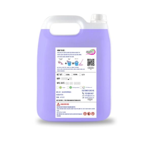 Sirin 5x Tougher Floor Cleaner Lavender Bulk Size (5 Liters) - Image 2