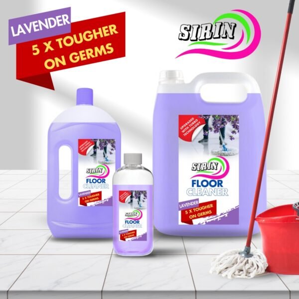 Sirin 5x Tougher Floor Cleaner Lavender Standard Size (1 Liter) - Image 3