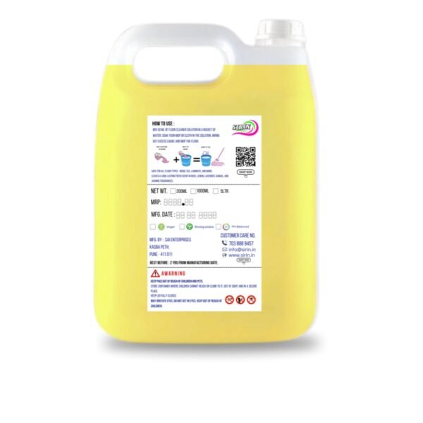 Sirin 5x Tougher Floor Cleaner LemonBulk Size (5 Liters) - Image 2
