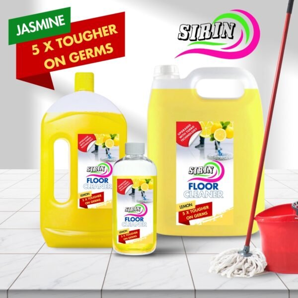 Sirin 5x Tougher Floor Cleaner Lemon Standard Size (1 Liter) - Image 3