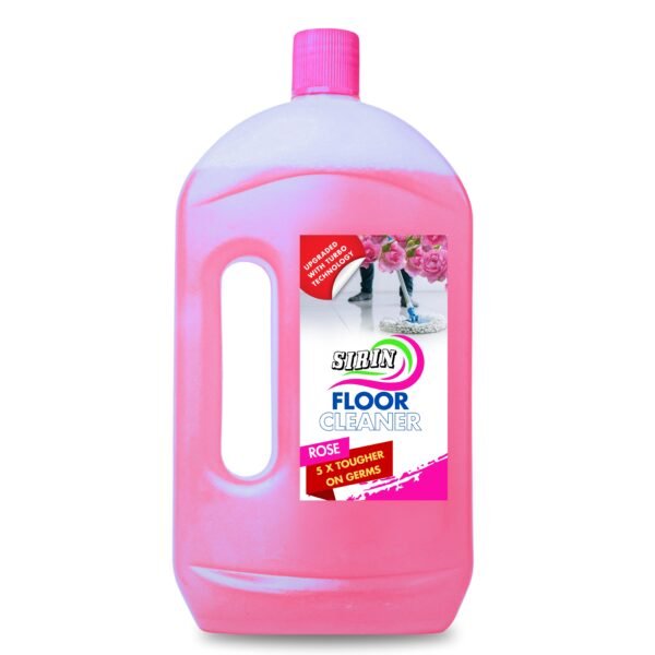 Sirin 5x Tougher Floor Cleaner Rose Standard Size (1 Liter)