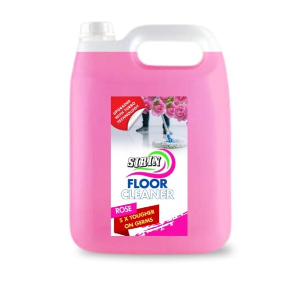 Sirin 5x Tougher Floor Cleaner Rose Bulk Size (5 Liters)
